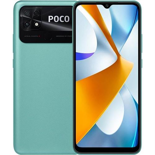 Xiaomi Poco C40 (64GB/Coral Green) uden abonnement